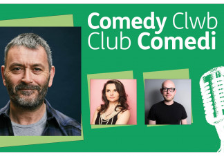 Tudur Owen, Rachel Fairburn and Dan Nightengale